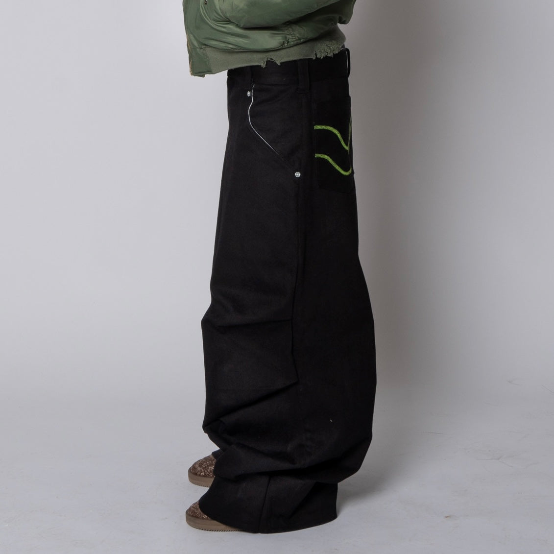 BALOON BLACK JEANS