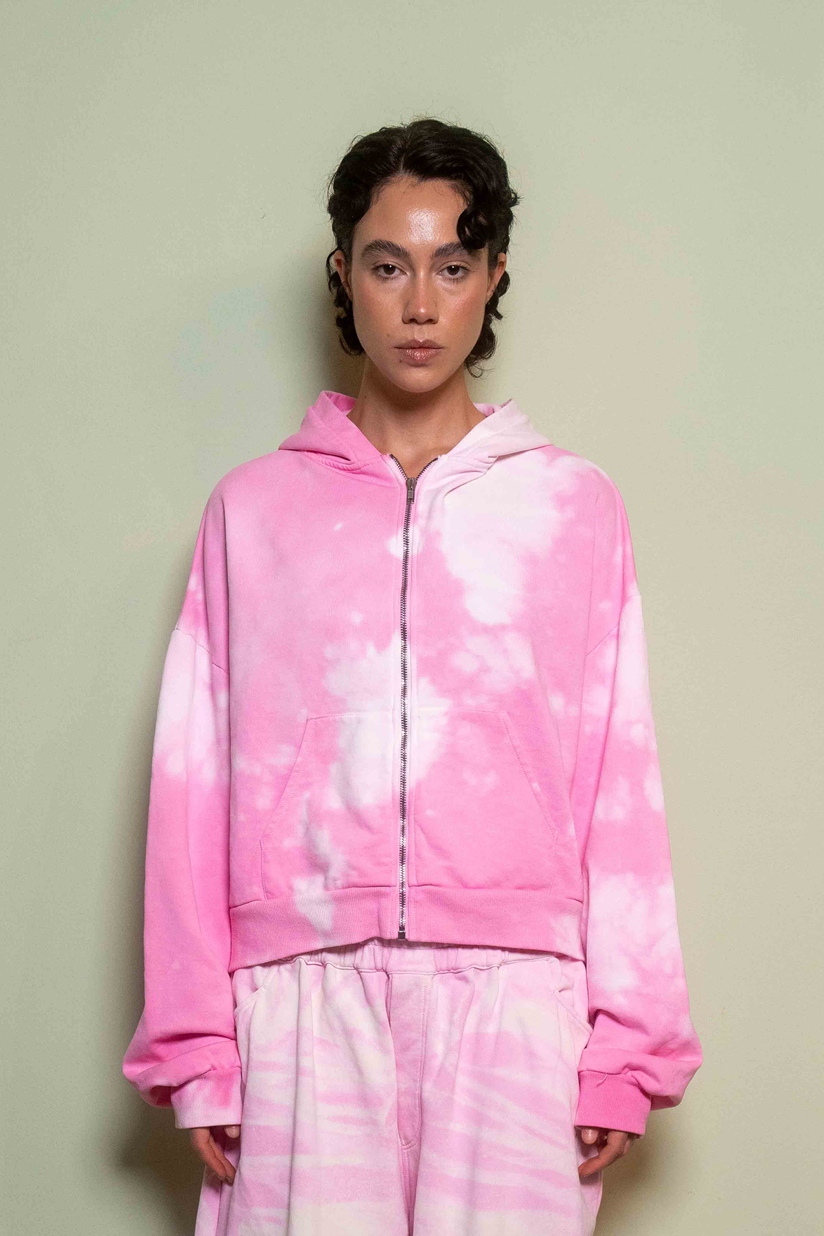 Buble Hoodie Pink Main image