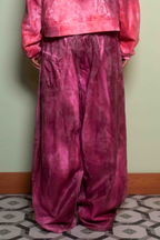 Shiny Sweatpants Pink