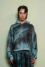 Shiny Hoodie Green