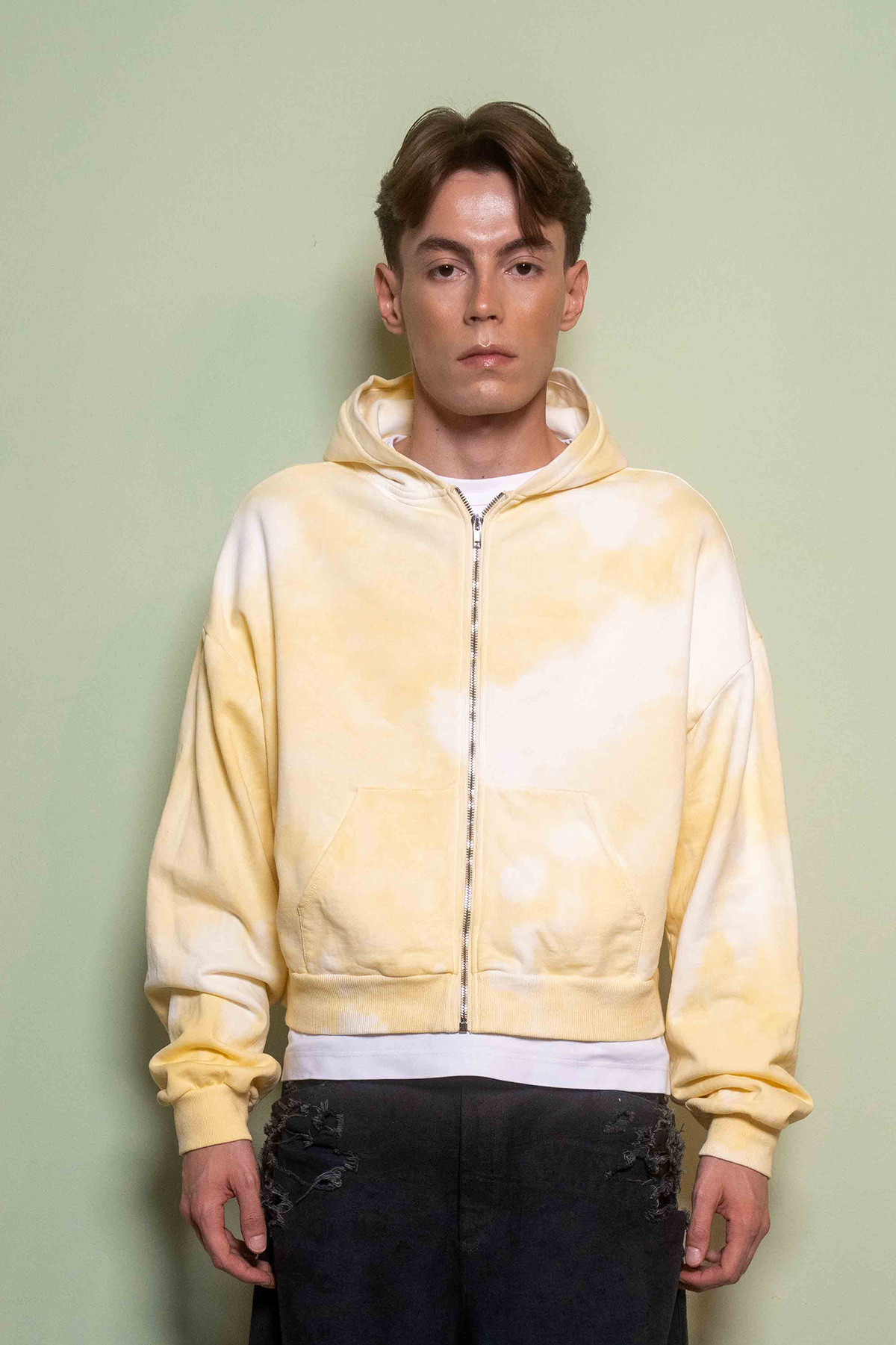 Buble Hoodie Yellow Main image