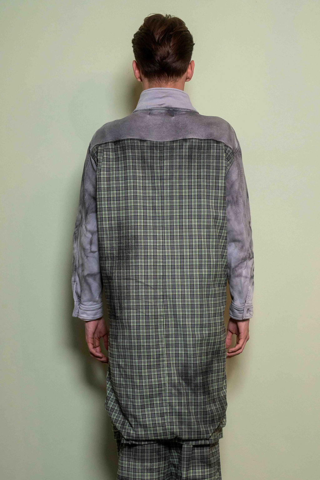 Tartan Coat Green