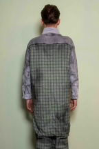 Tartan Coat Green