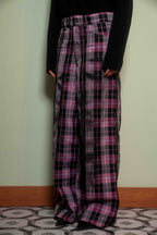 Tartan Pants Pink