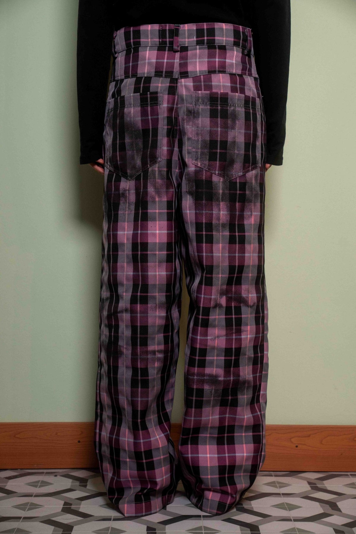 Tartan Pants Pink