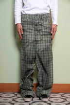 Tartan Pants Green