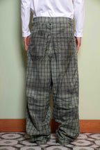 Tartan Pants Green