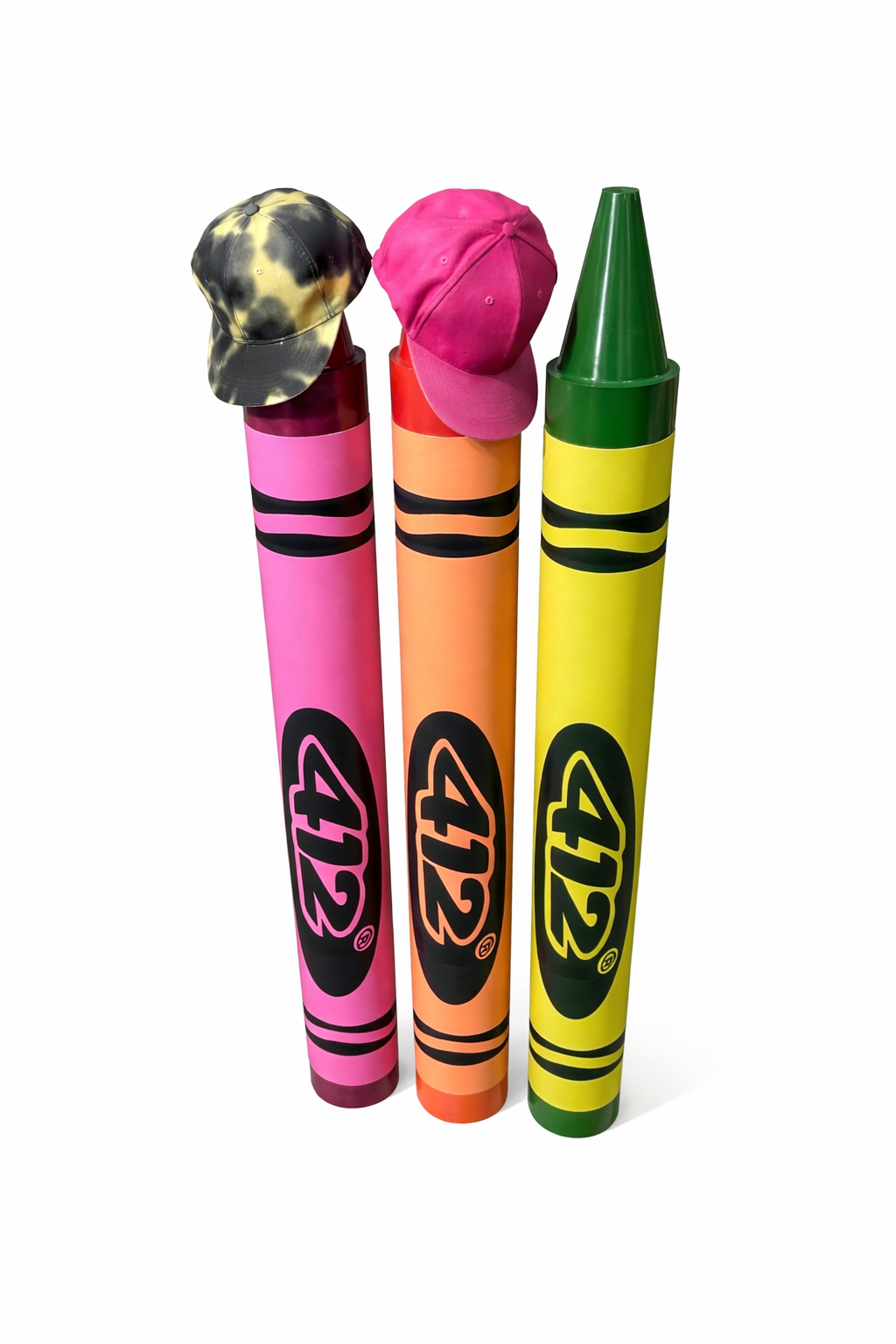 ORANGE GIANT CRAYON