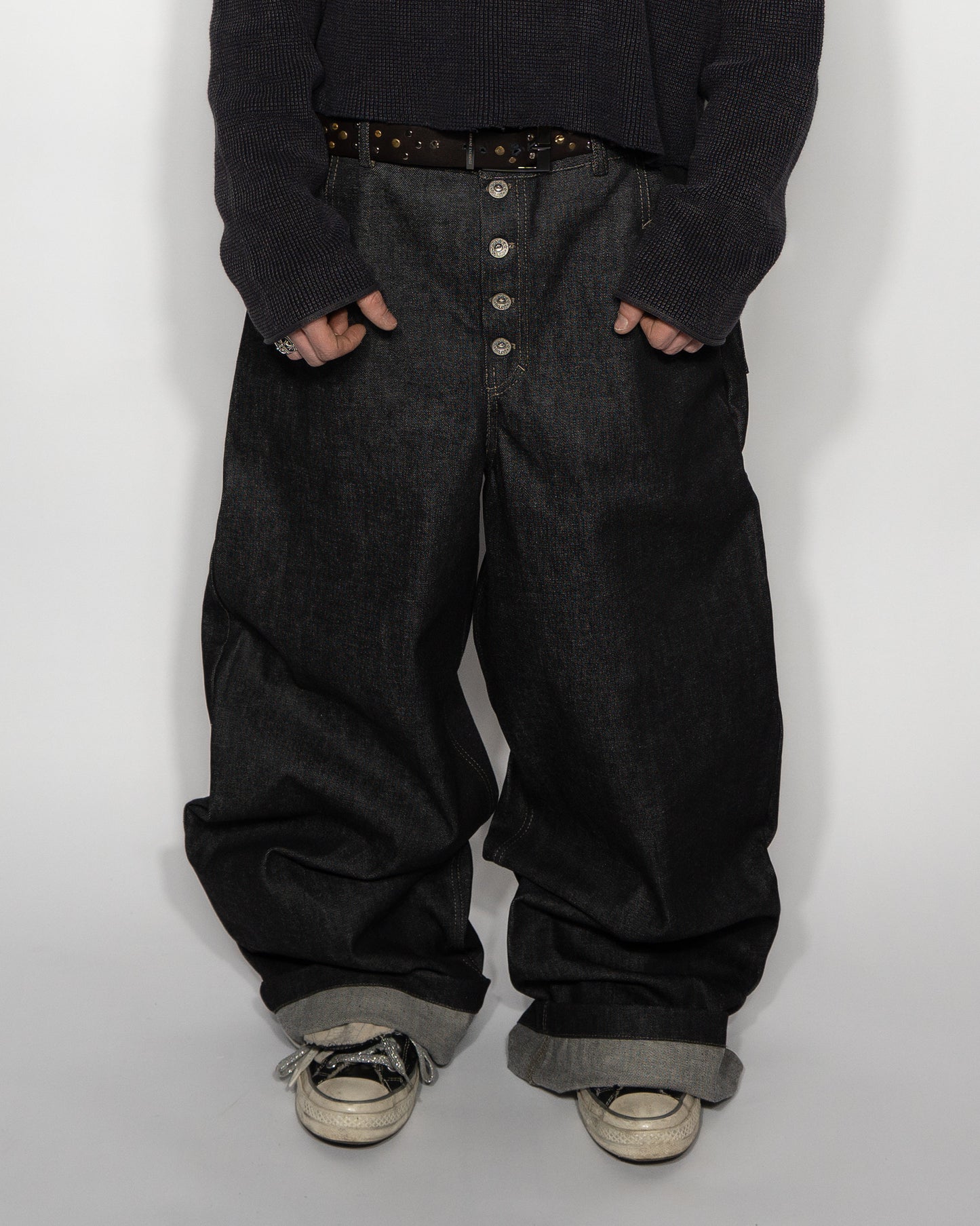 CANDIANI BLACK JEANS